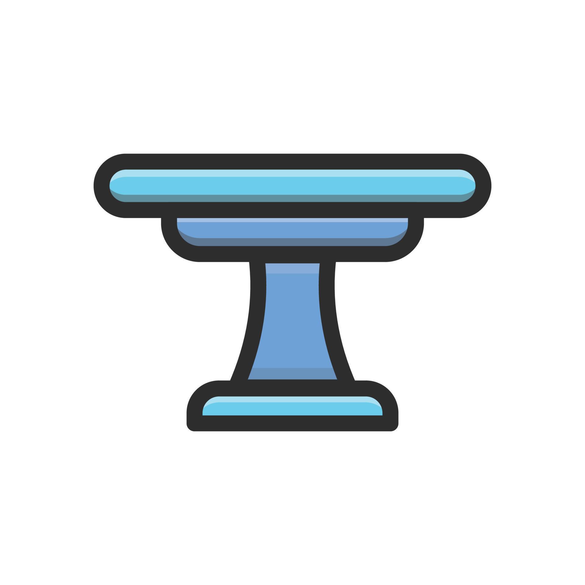 Office Table Vector Icon filled outline EPS 10 file 17016616 Vector Art