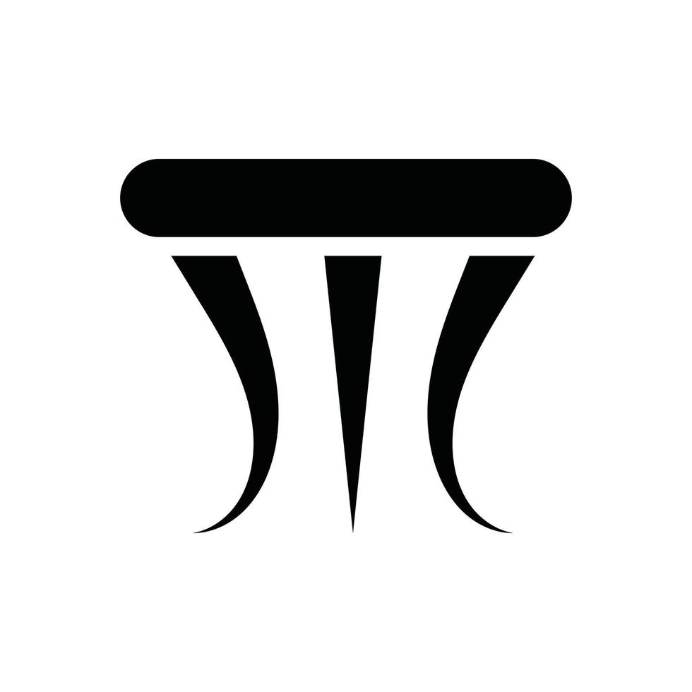 Stool Vector Icon Solid EPS 10 file