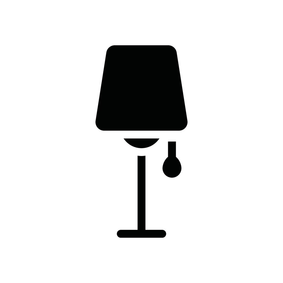 Floor Lamp Vector Icon Solid EPS 10 file 17016896 Vector Art at Vecteezy