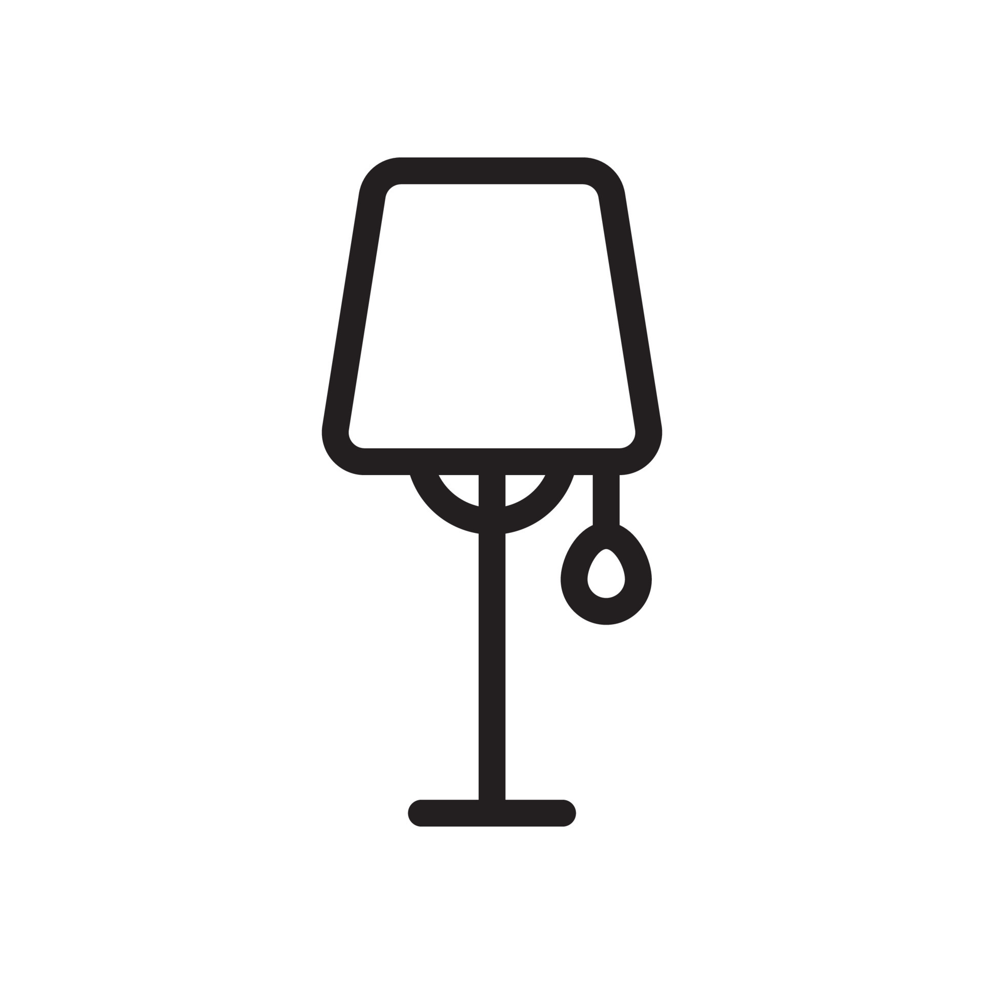 Floor Lamp Vector Icon Line EPS 10 file 17016916 Vector Art at Vecteezy