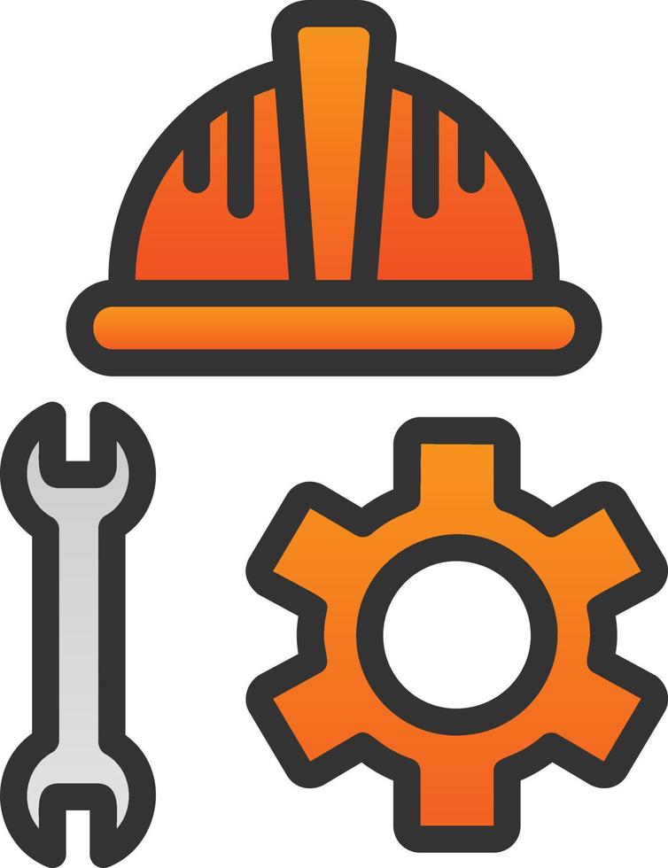 Working Vector Icon Design
