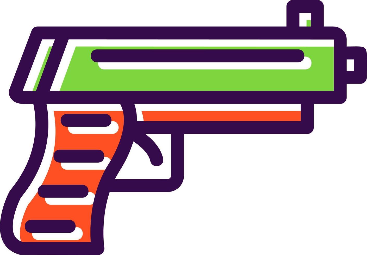 diseño de icono de vector de arma