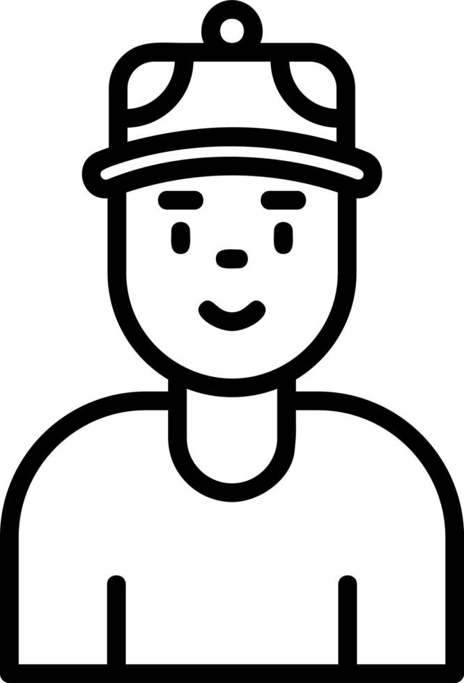 Boy Vector Icon Design
