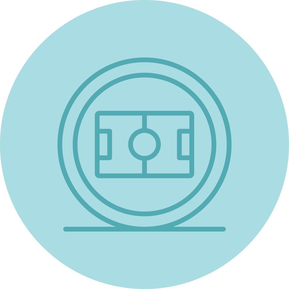 Soccer Field Vector Icon