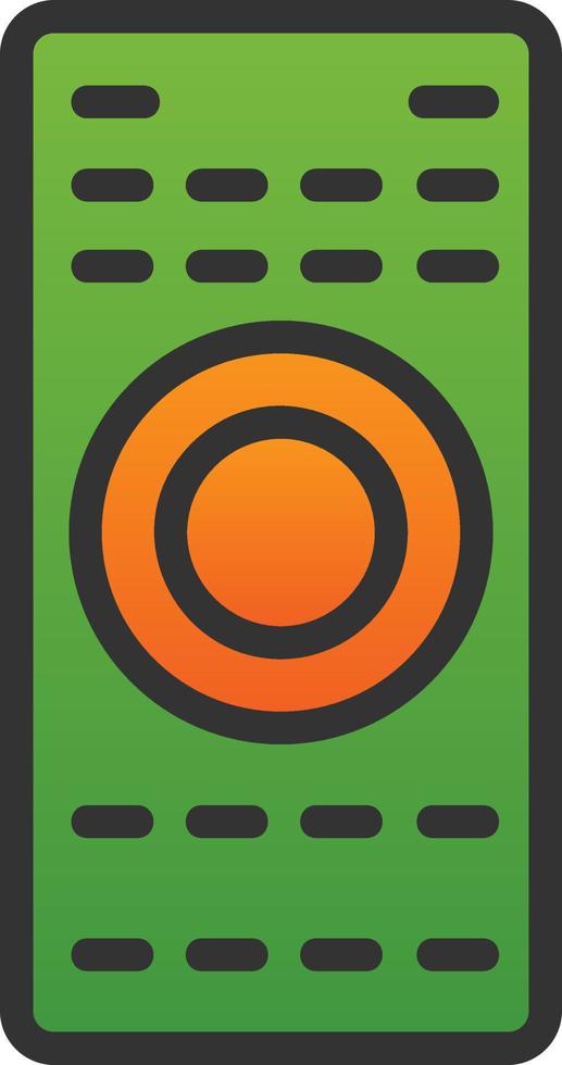 Remote Control Vector Icon Design