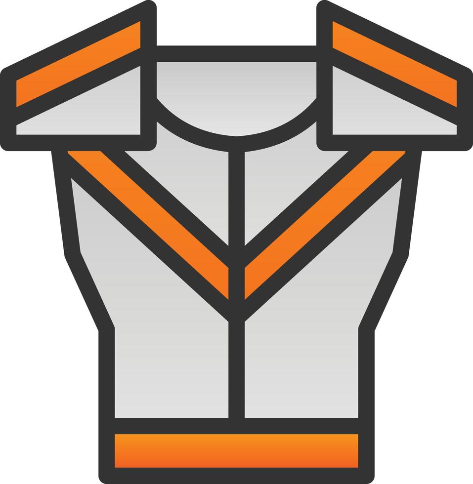 diseño de icono de vector de armadura