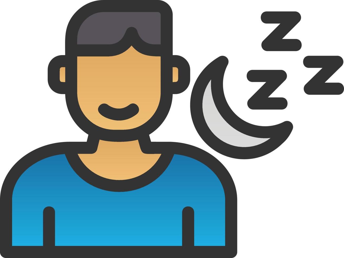 Narcolepsy Vector Icon Design