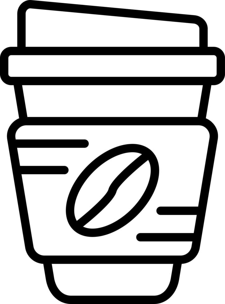 Coffee Cup Vector Icon Design
