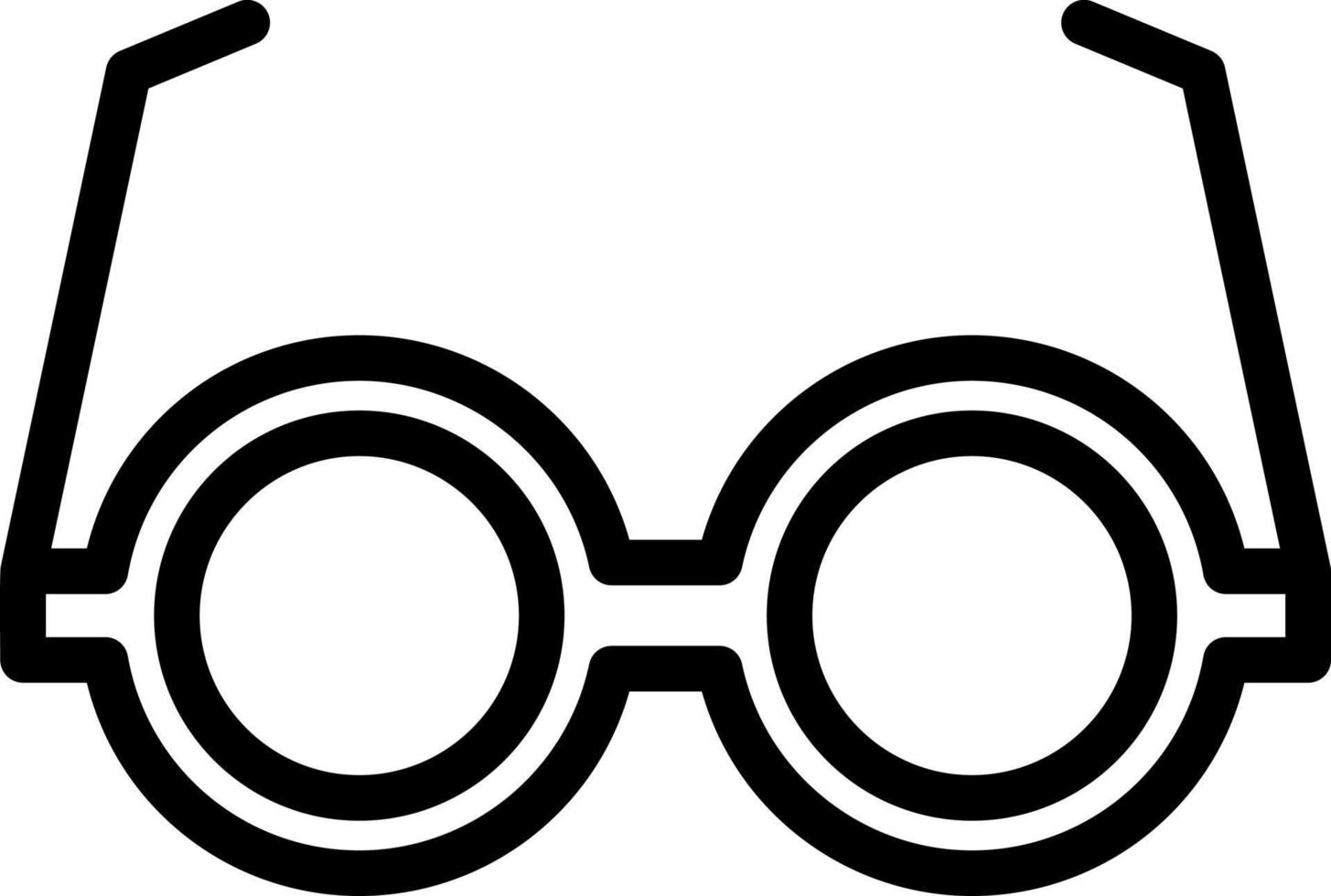 Glasses Vector Icon Design