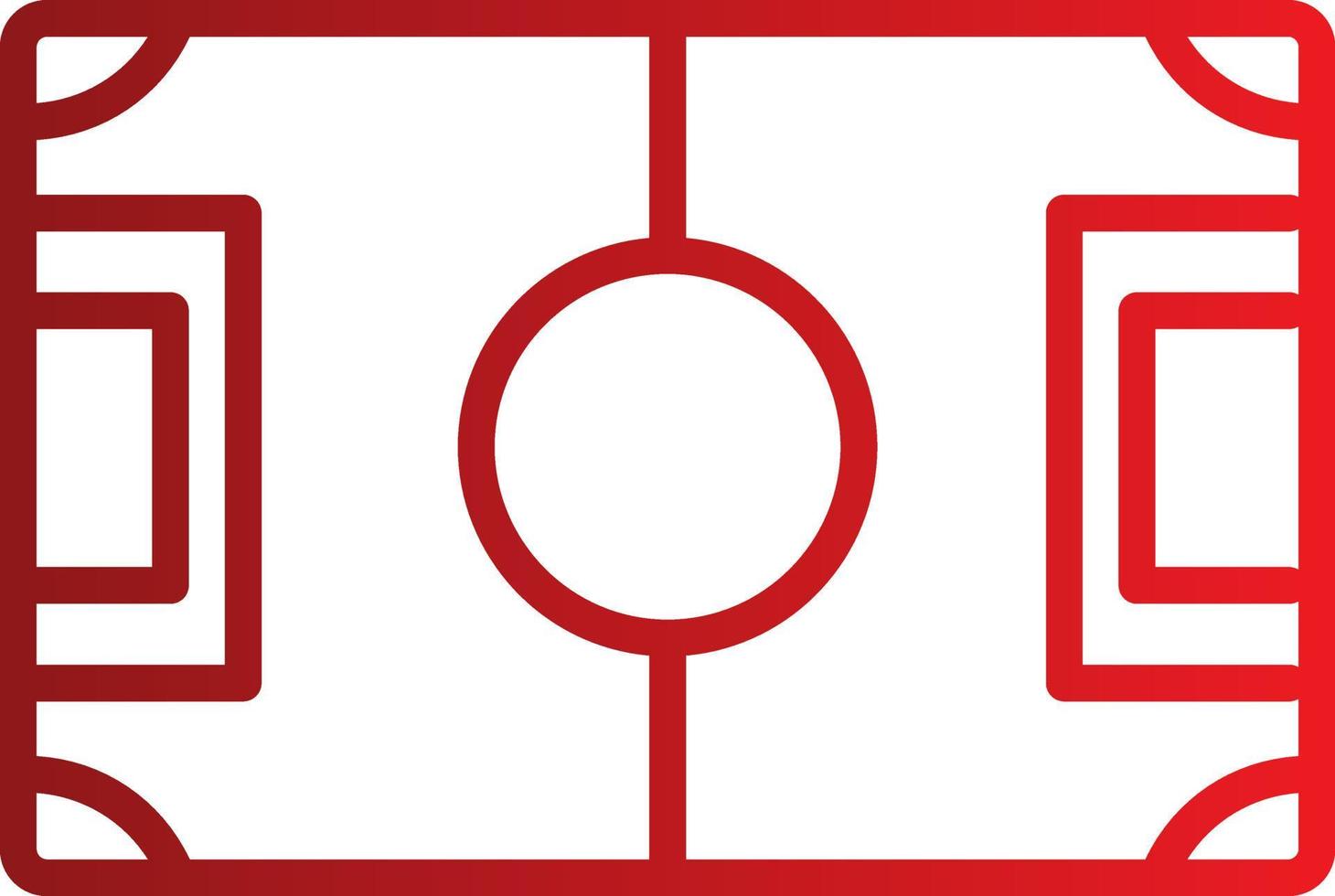 Soccer Field Vector Icon