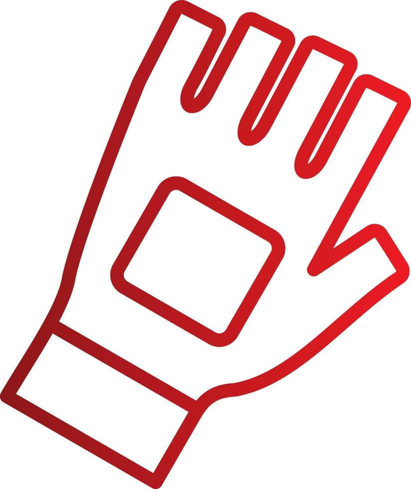 Sports Gloves Vector Icon