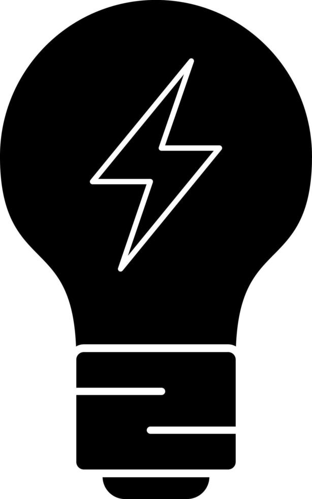 Light Bulb Vector Icon Design