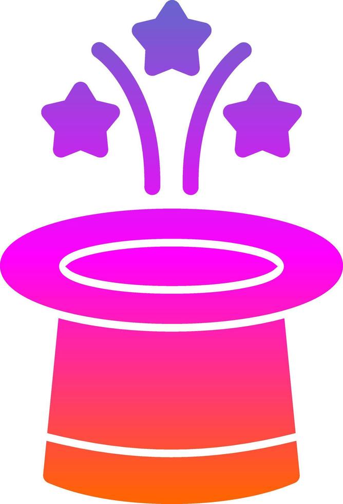 Magic Trick Vector Icon Design
