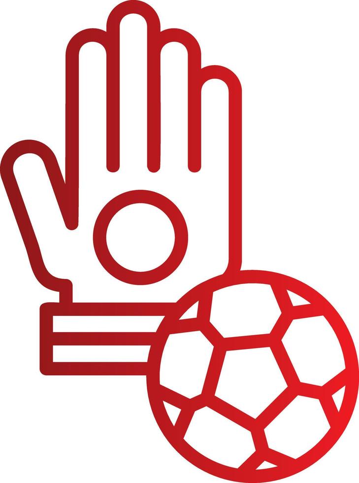 Goalie Vector Icon