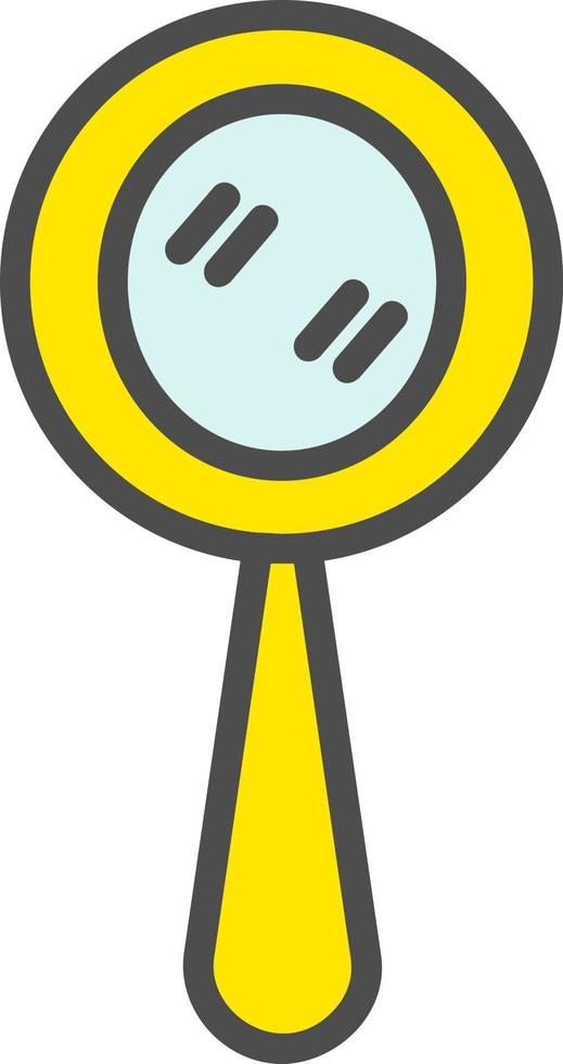 Hand Mirror Vector Icon