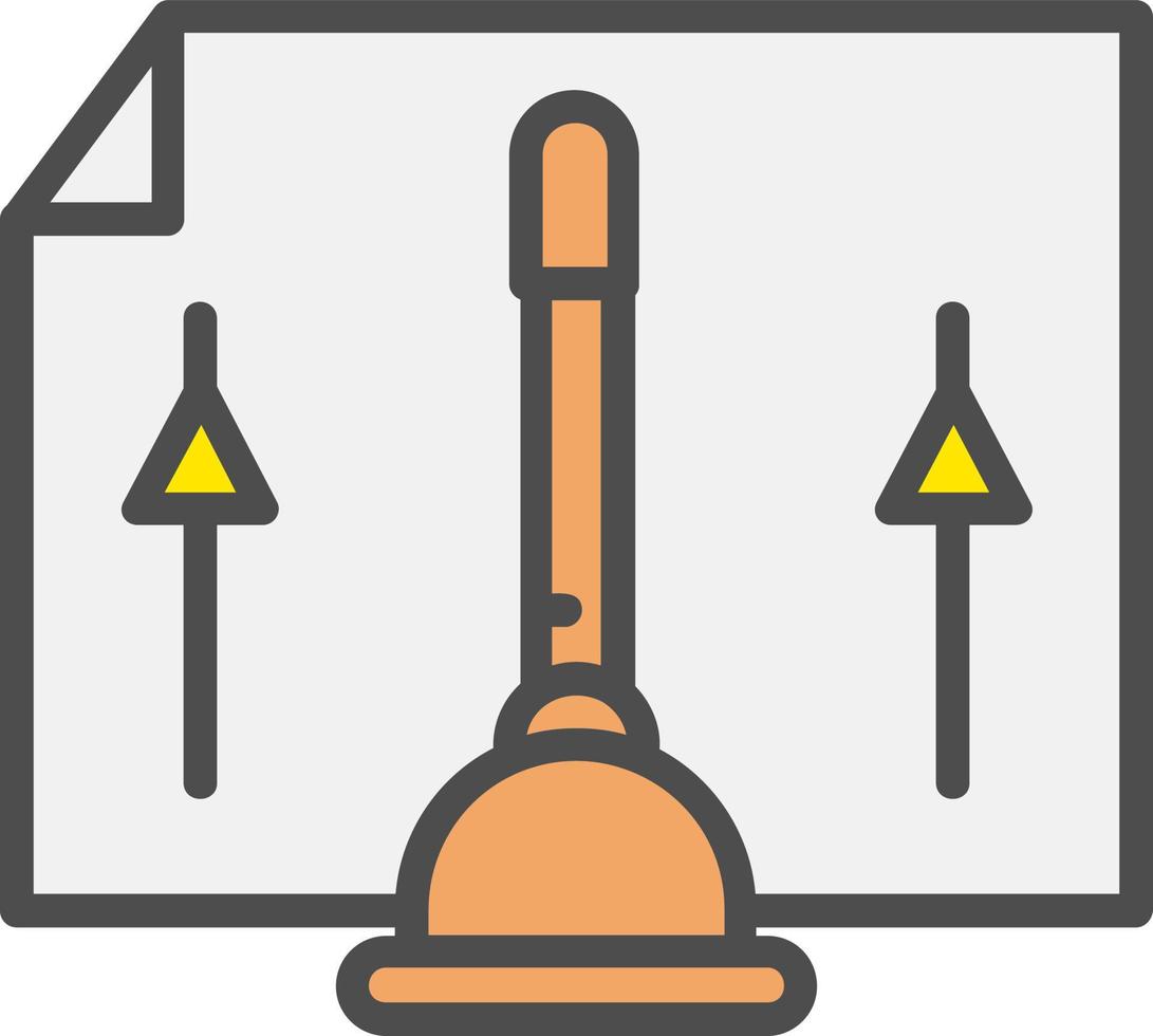Plunger Vector Icon