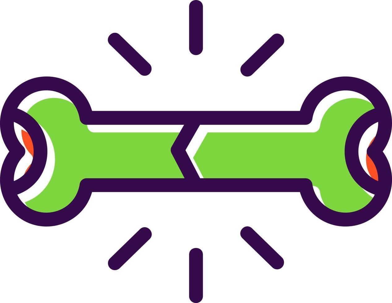 Bone Vector Icon Design