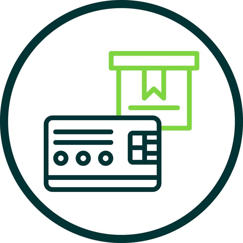 Payment On Delivery Vector Icon Design