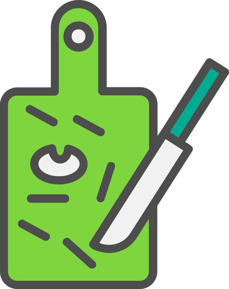 Cutting Board Vector Icon