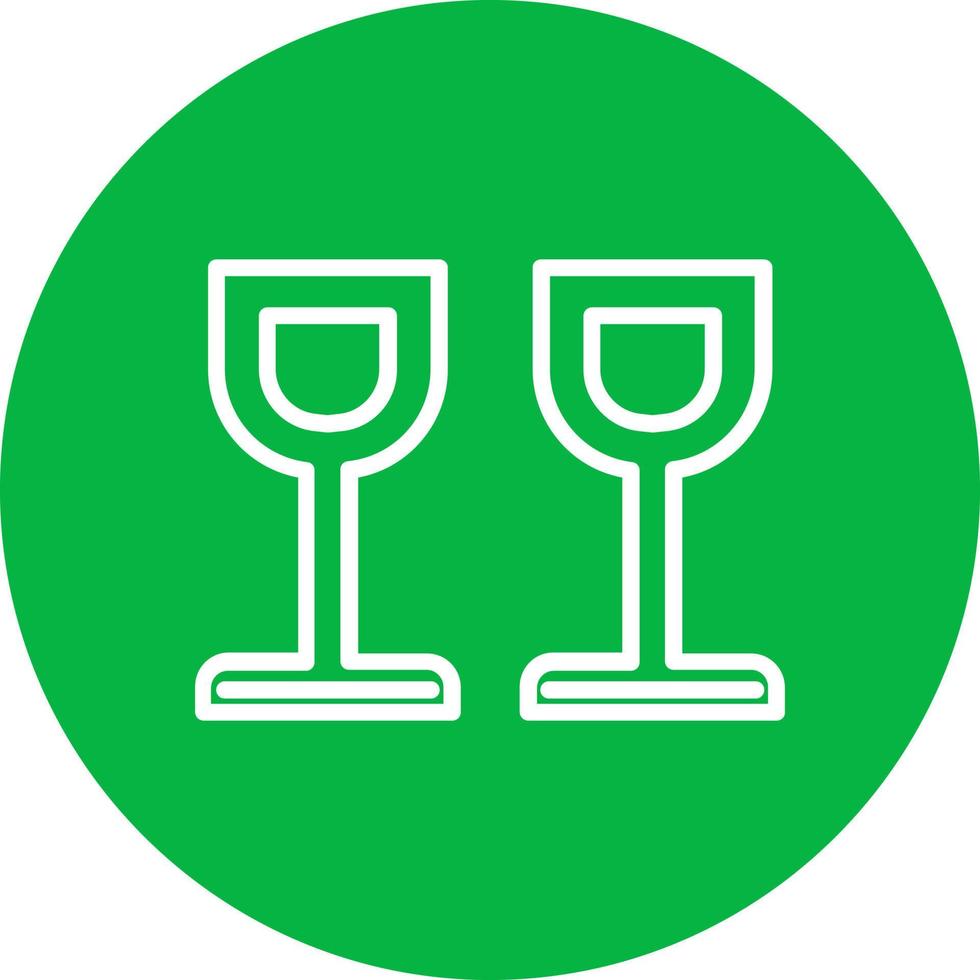 Wine Glass  Vector Icon