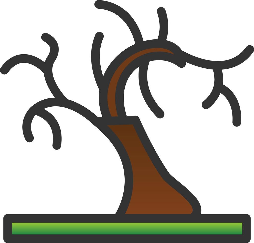 World Tree Vector Icon Design