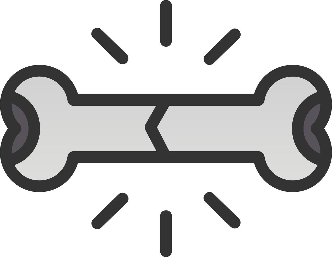 Bone Vector Icon Design
