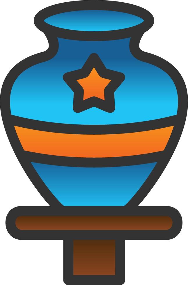 Pottery Vector Icon Design