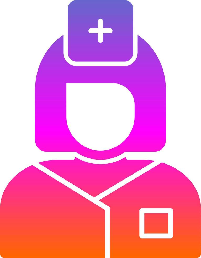 Nurse Vector Icon Design