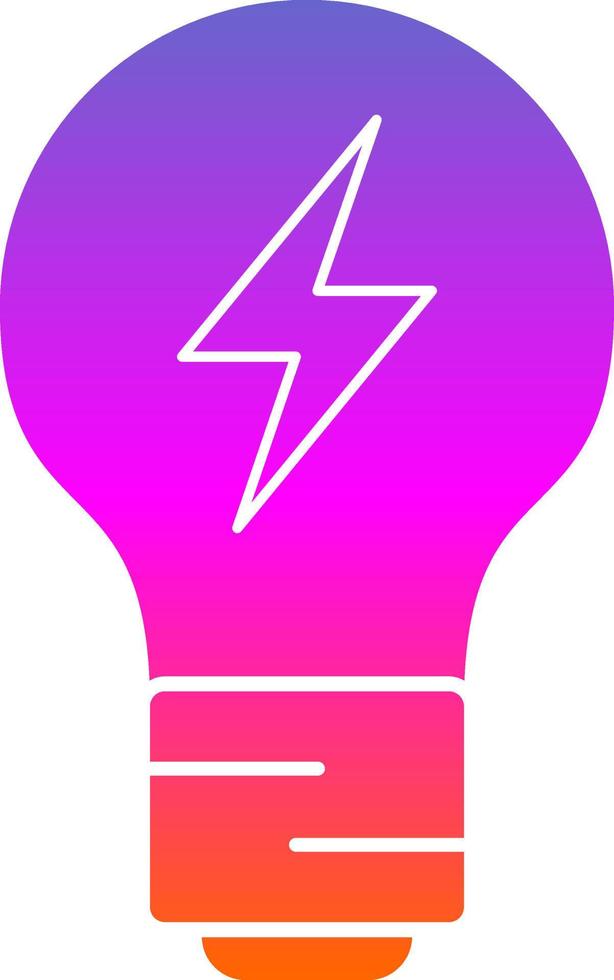 Light Bulb Vector Icon Design