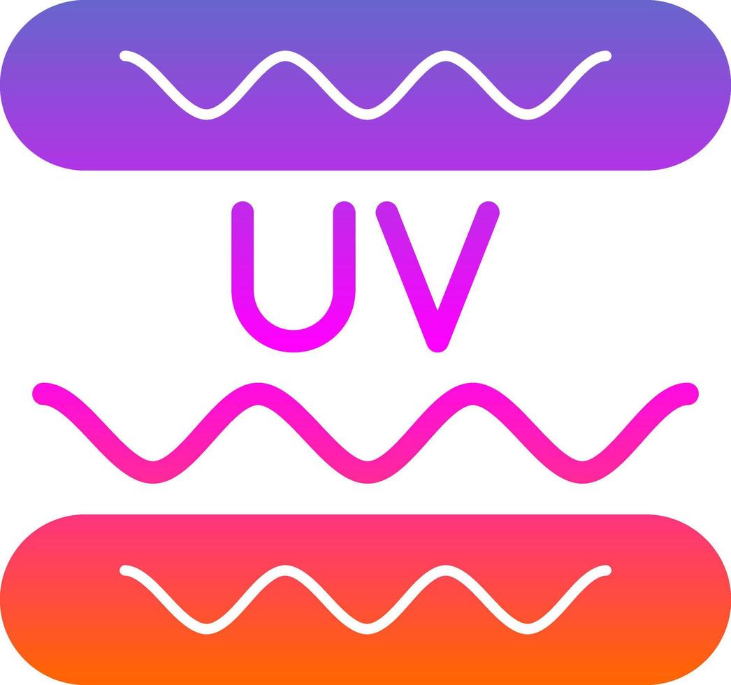 diseño de icono de vector ultravioleta