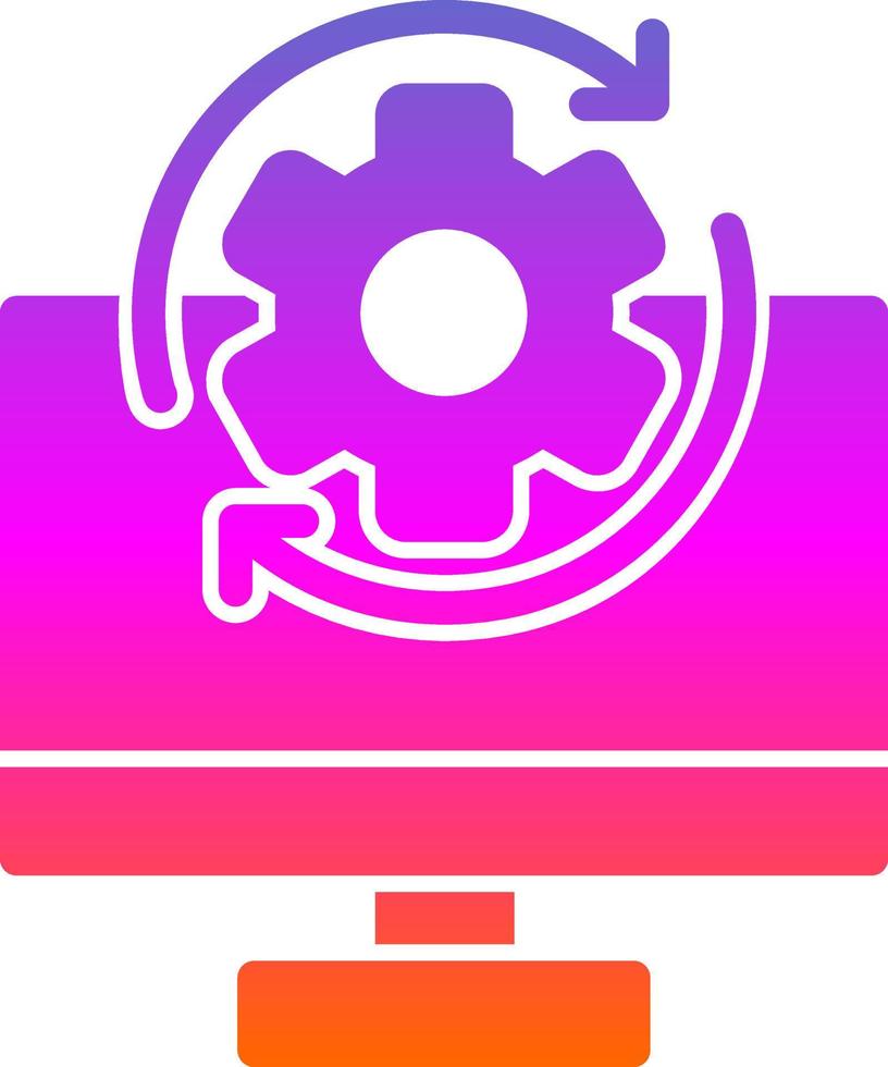 Operational SYstem Vector Icon Design