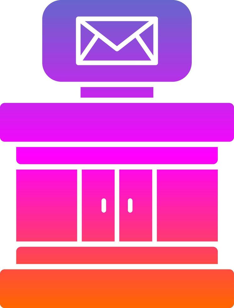 Post Office Vector Icon Design