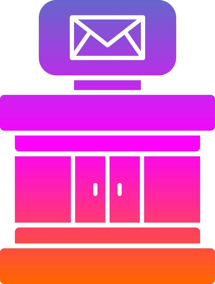 Post Office Vector Icon Design