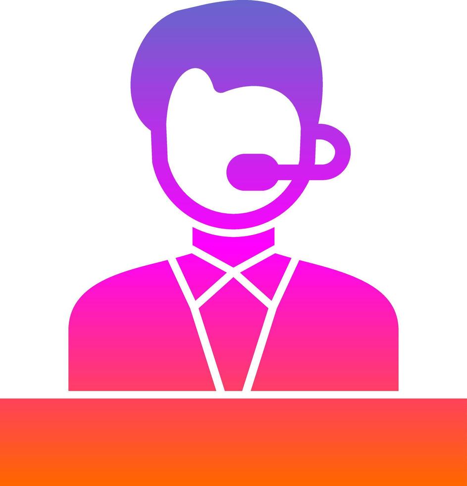 Customer Care Vector Icon Design