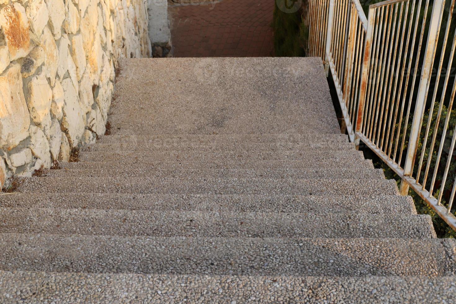 escalera para subir y bajar. foto