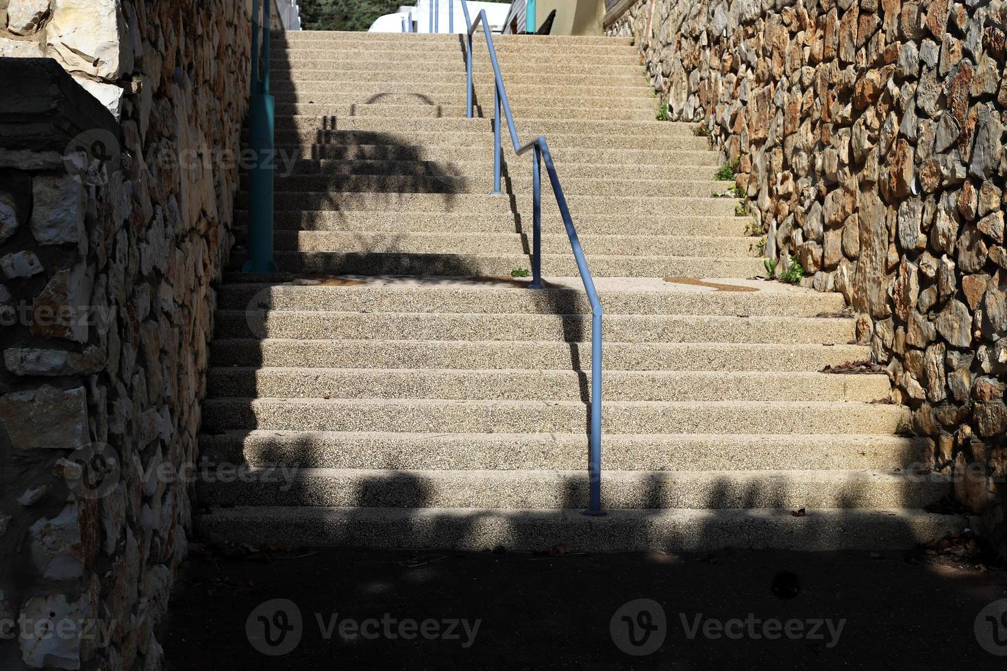 Staircase for going up and down. photo