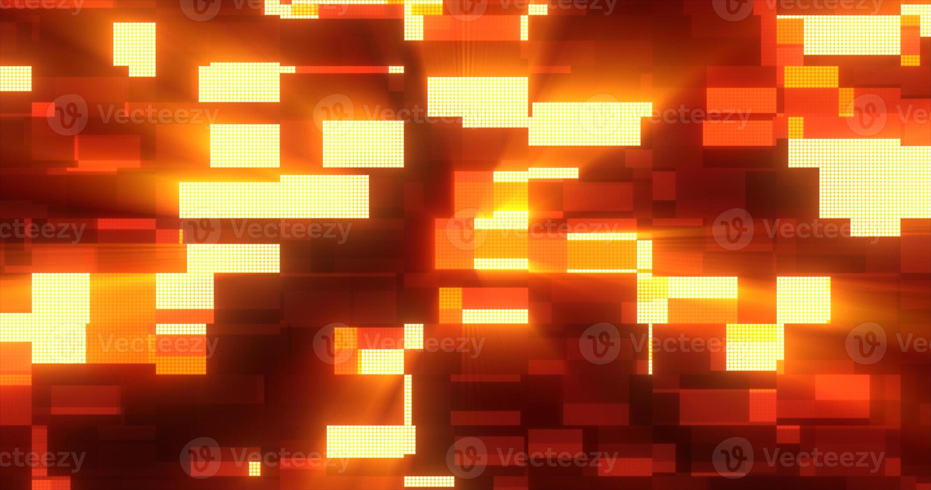 Abstract glowing light orange futuristic energy lines and stripes rectangular magic hi-tech flying horizontally. Abstract background photo