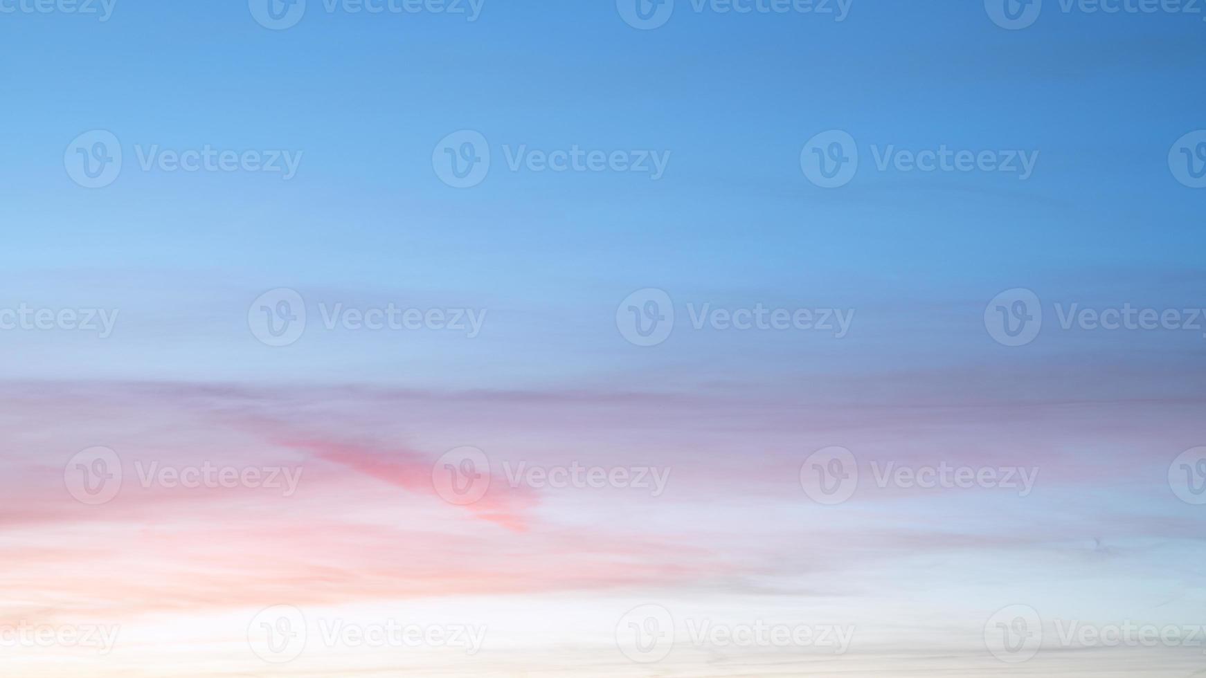 Sky with red-colored clouds photo