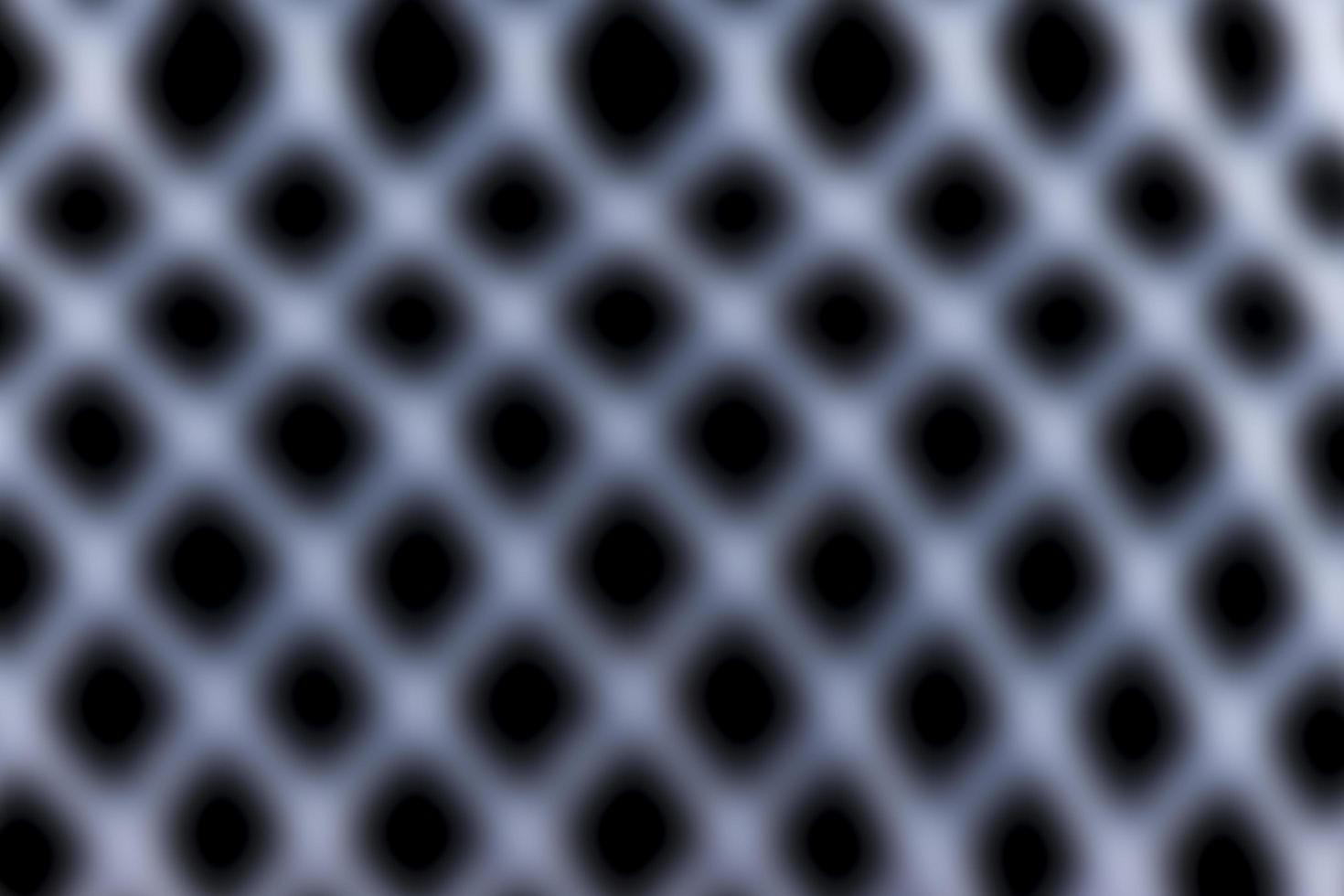 Abstract black mesh pattern background blur effect. photo