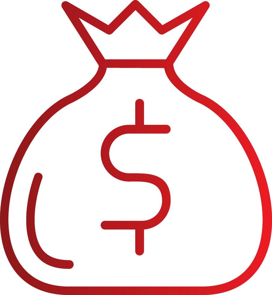 Money Bag Vector Icon