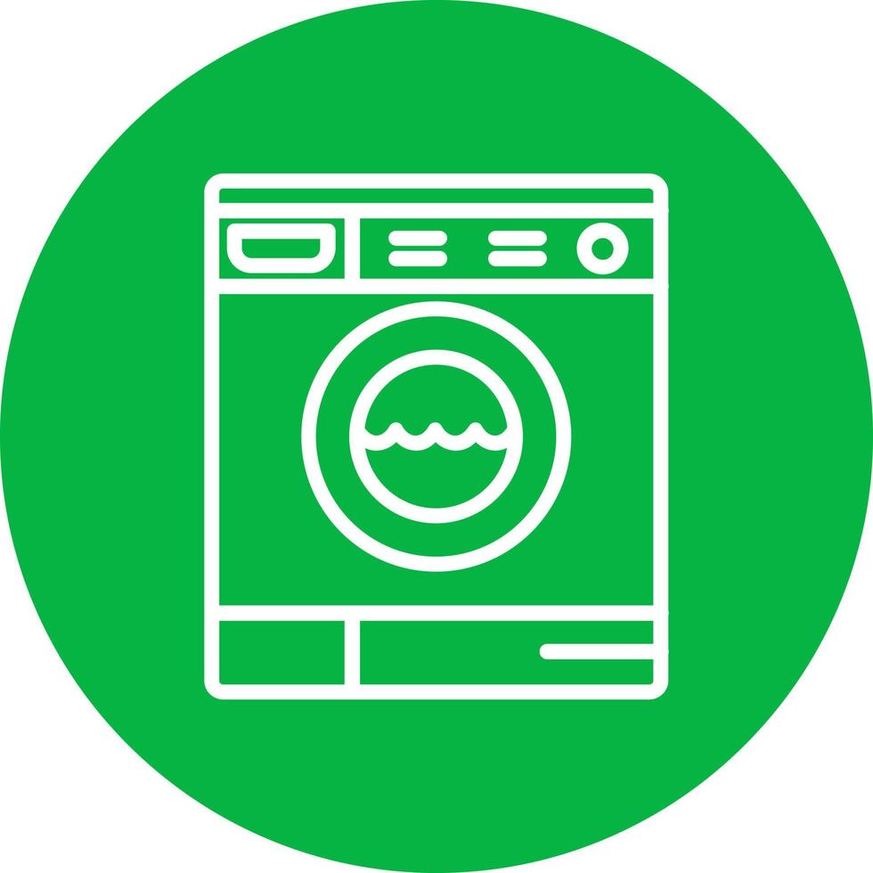 Washing Machine Vector Icon