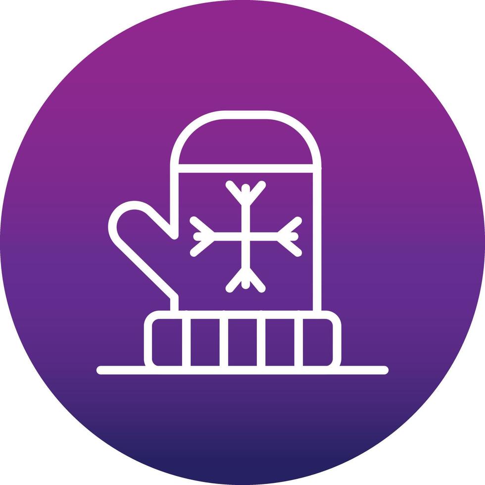 Mitten Vector Icon