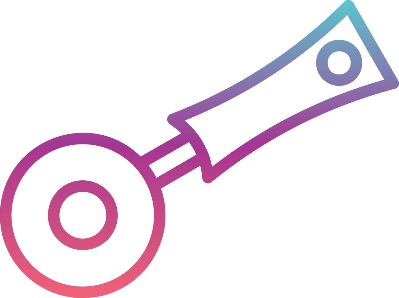 Pizza Cutter Vector Icon