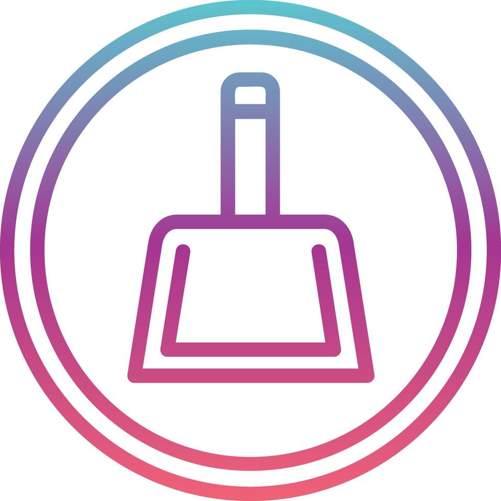 Dustpan  Vector Icon