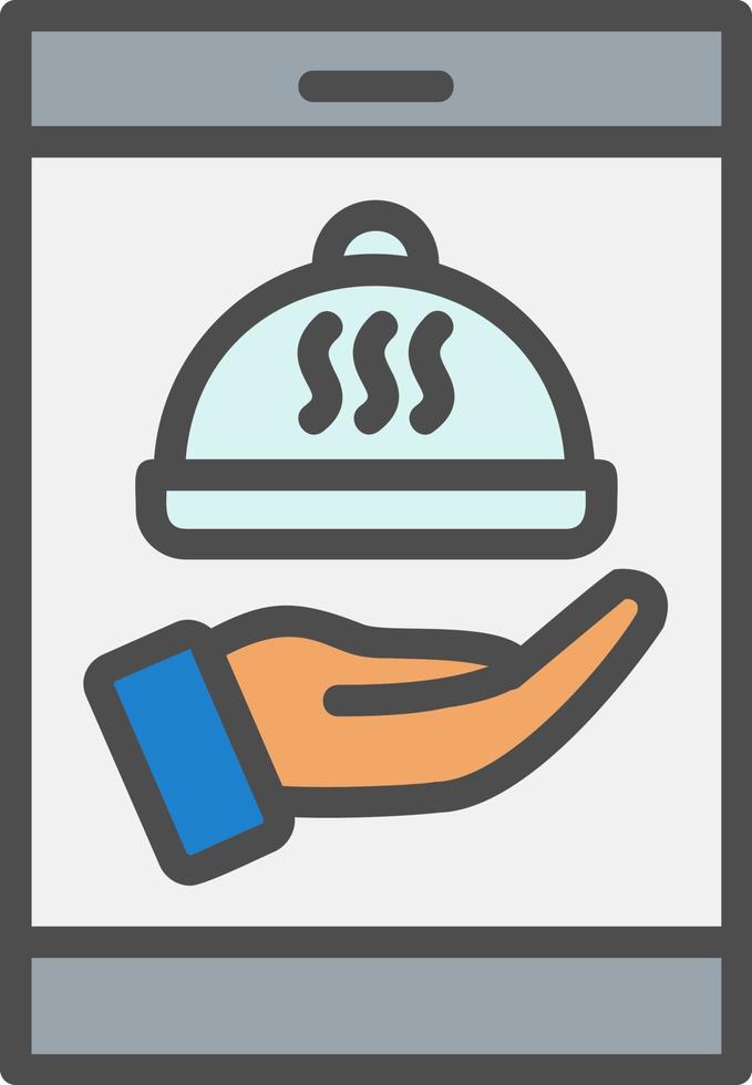 Order Food Vector Icon