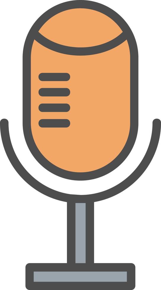 icono de vector de podcast