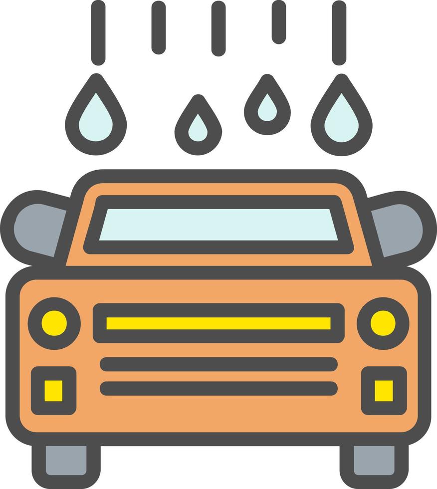 Car Wash Vector Icon