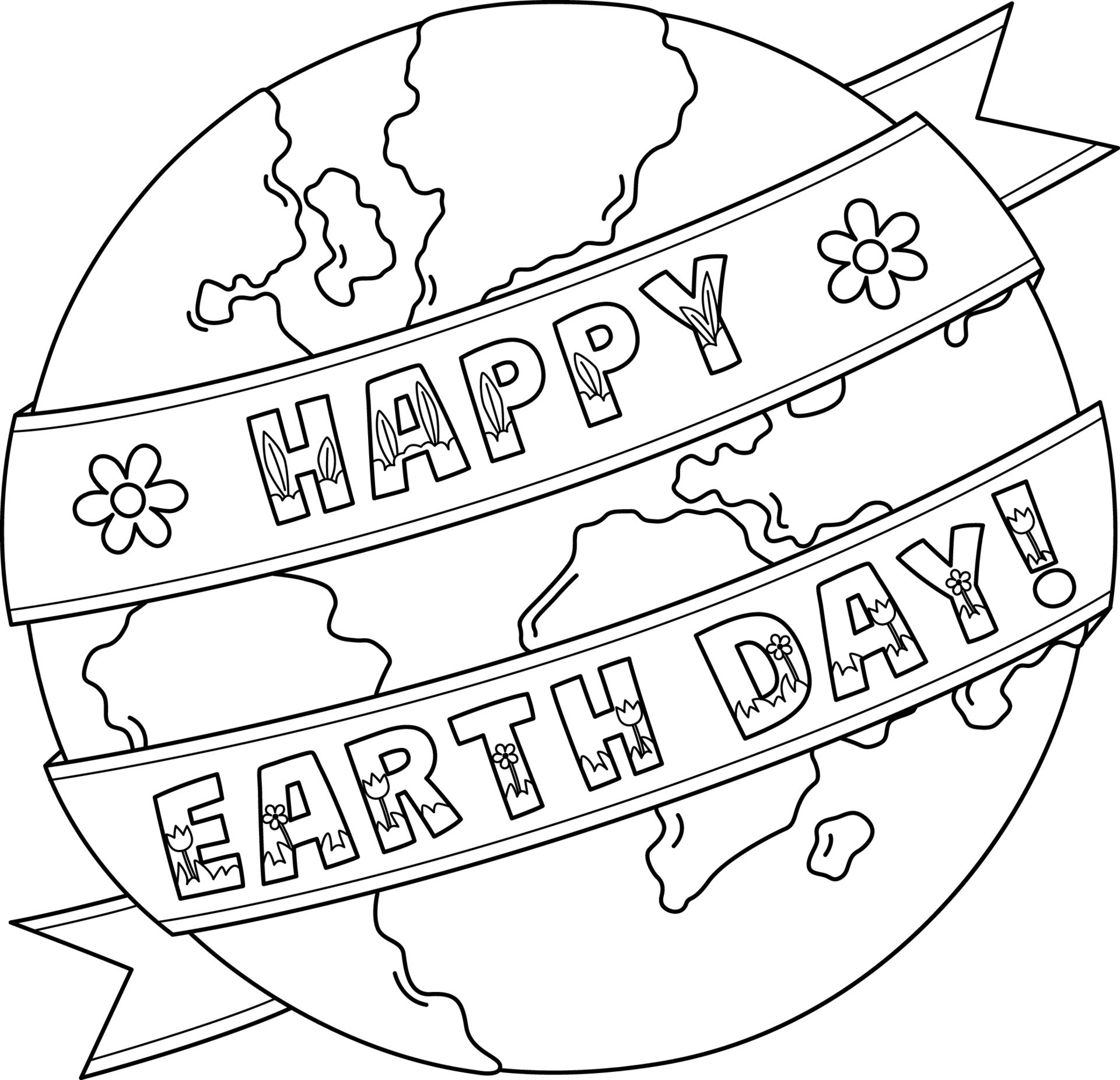 happy-earth-day-isolated-coloring-page-for-kids-17022958-vector-art-at