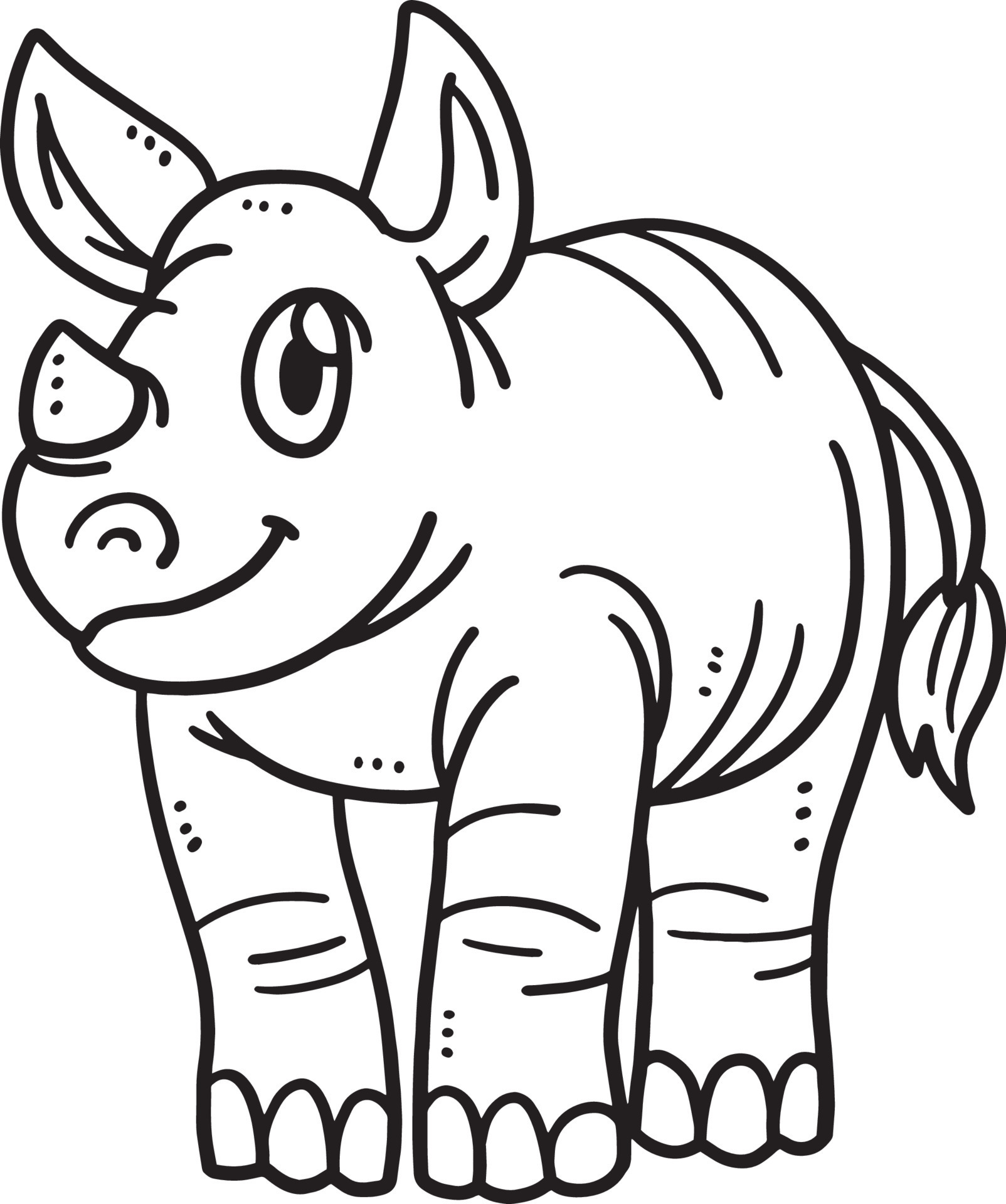 Rhino Coloring Pages - Home Design Ideas