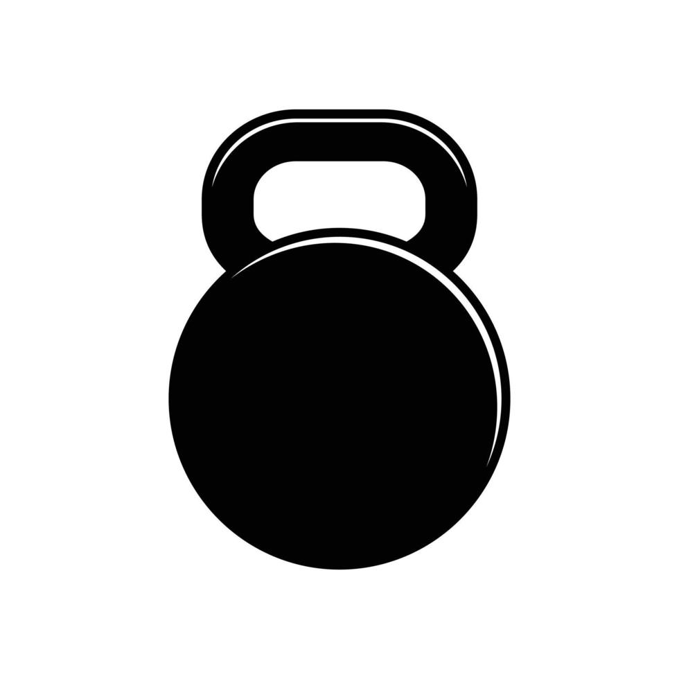 pesa. iconos con mancuernas. ilustración de diseño de vector de icono de mancuerna. fitness con mancuernas. signo simple de gimnasio con mancuernas. diseño de logotipo con mancuernas. icono de fitness o gimnasio